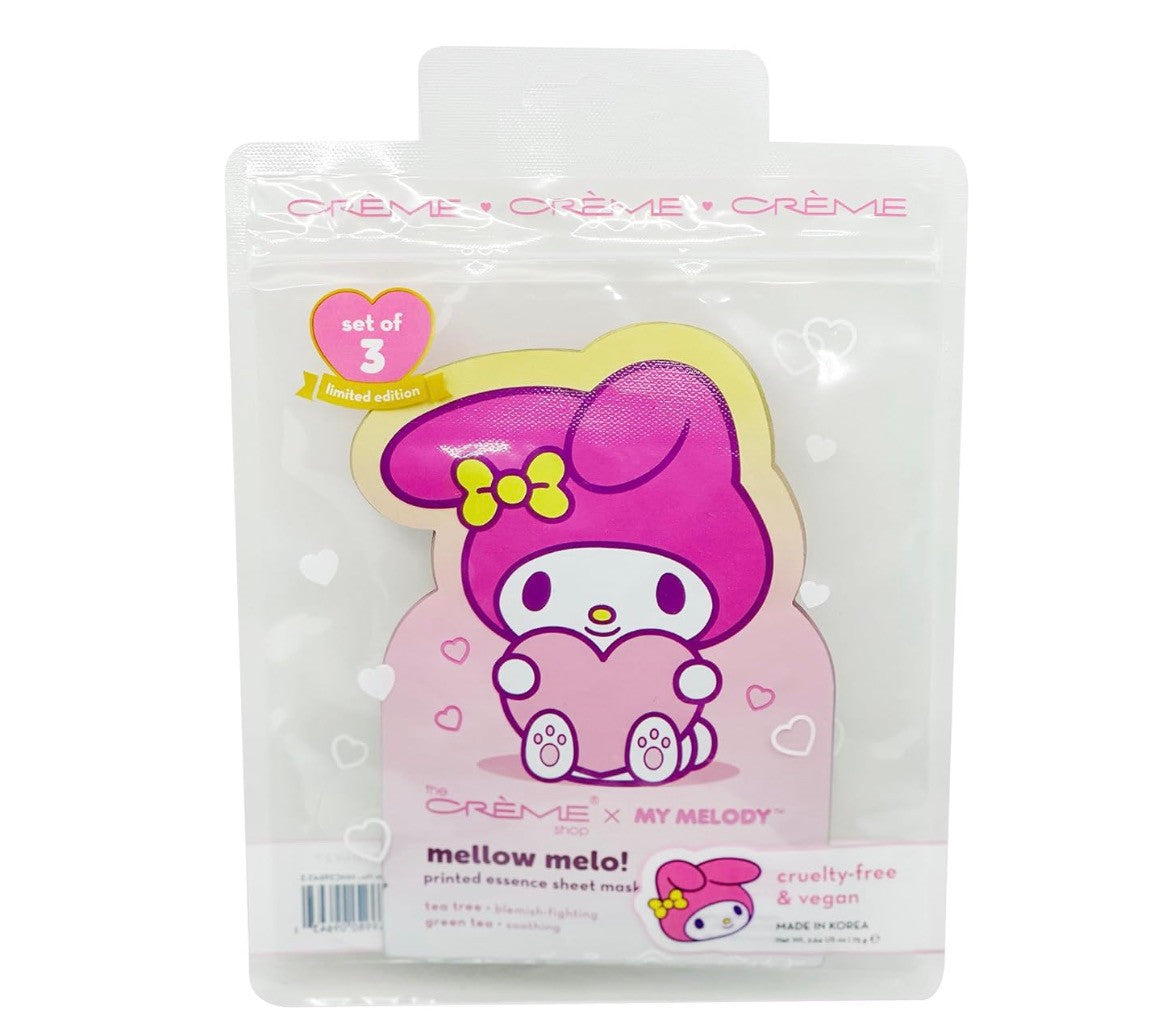 THE CREME SHOP My Melody Mellow Melo Printed Essence Sheet Mask (3 sheets)