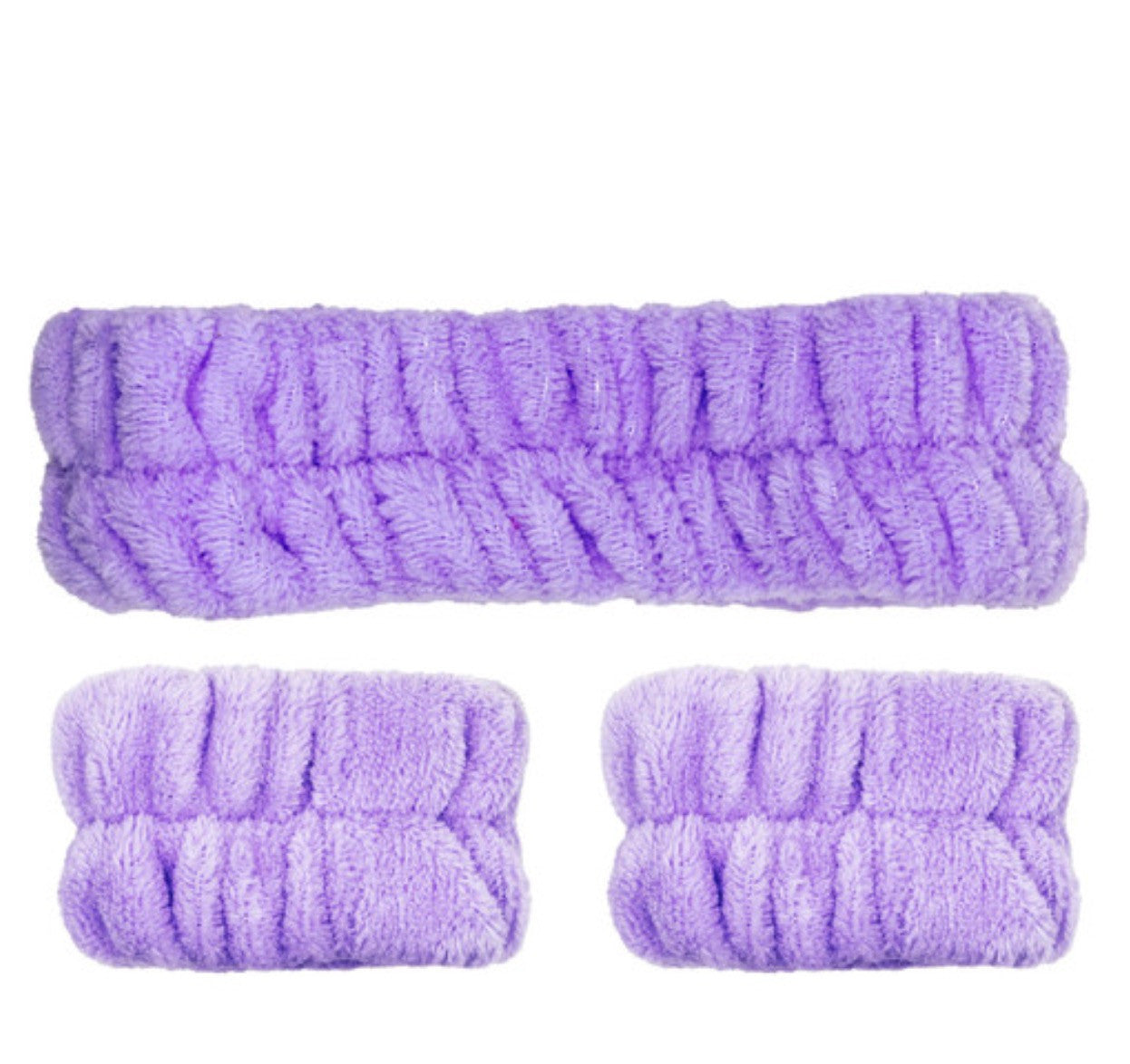 CALA Plush Headband & Wristband Set