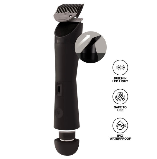 NICKA K Magic Trim 2-IN-1 Versatile Body Trimmer & Shaver