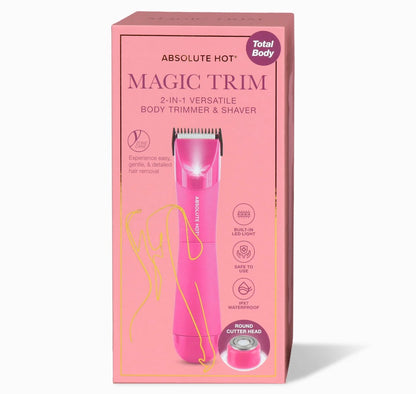 NICKA K Magic Trim 2-IN-1 Versatile Body Trimmer & Shaver