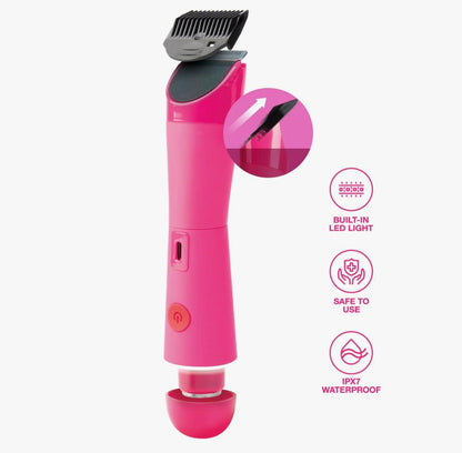 NICKA K Magic Trim 2-IN-1 Versatile Body Trimmer & Shaver