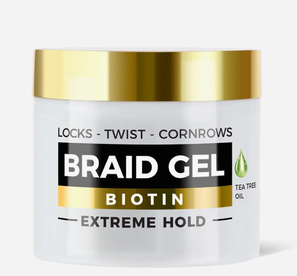 TYCHE Braid Lock Gel with Biotin & Tea Tree Oil