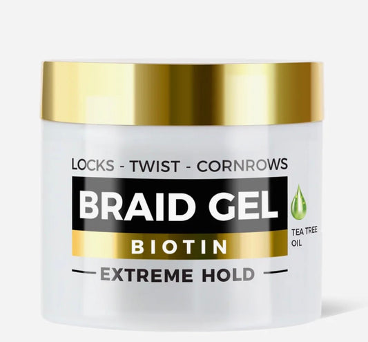 TYCHE Braid Lock Gel with Biotin & Tea Tree Oil