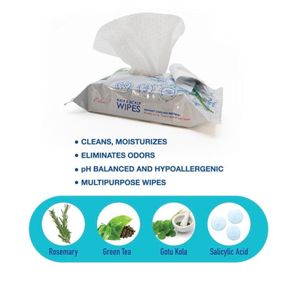ESHA Hair & Scalp Wipes: Instant Cooling Refresh For Braids (20 Sheets)