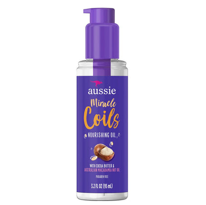 Aussie Miracle Coils Nourishing Oil (3.2 oz)