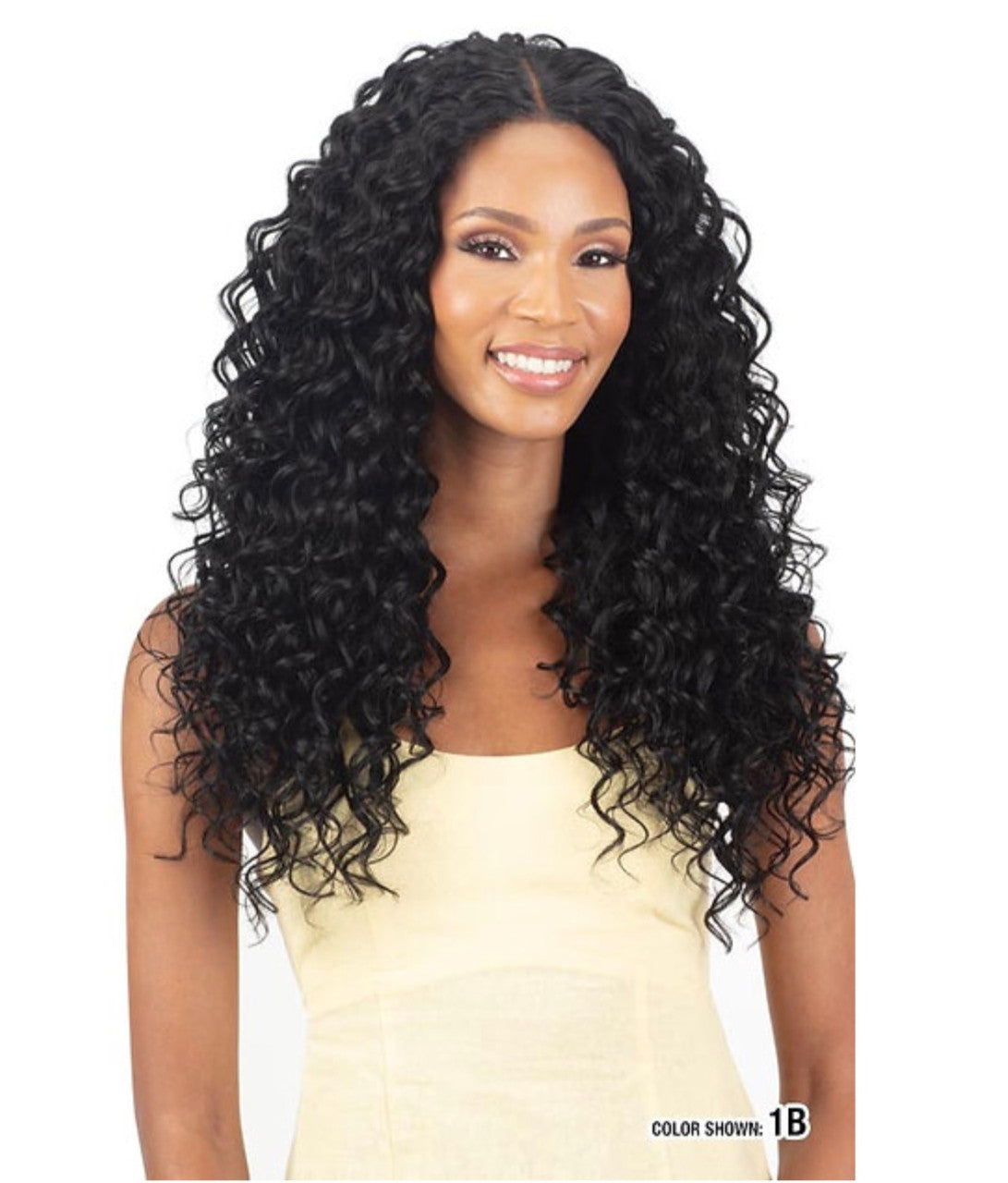 Mayde Beauty Synthetic Bloom Bundle Weave - Wet & Curly 4PCS (18"20"22"+CL)
