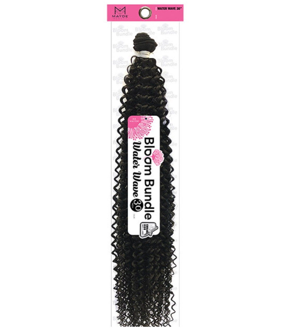 Mayde Beauty Synthetic Bloom Bundle Weave - Water Wave 30"