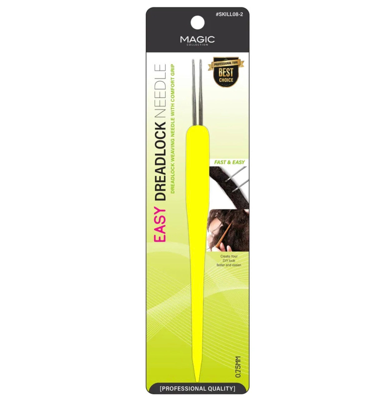 Magic Collection Easy Dreadlock Needle 0.75mm
