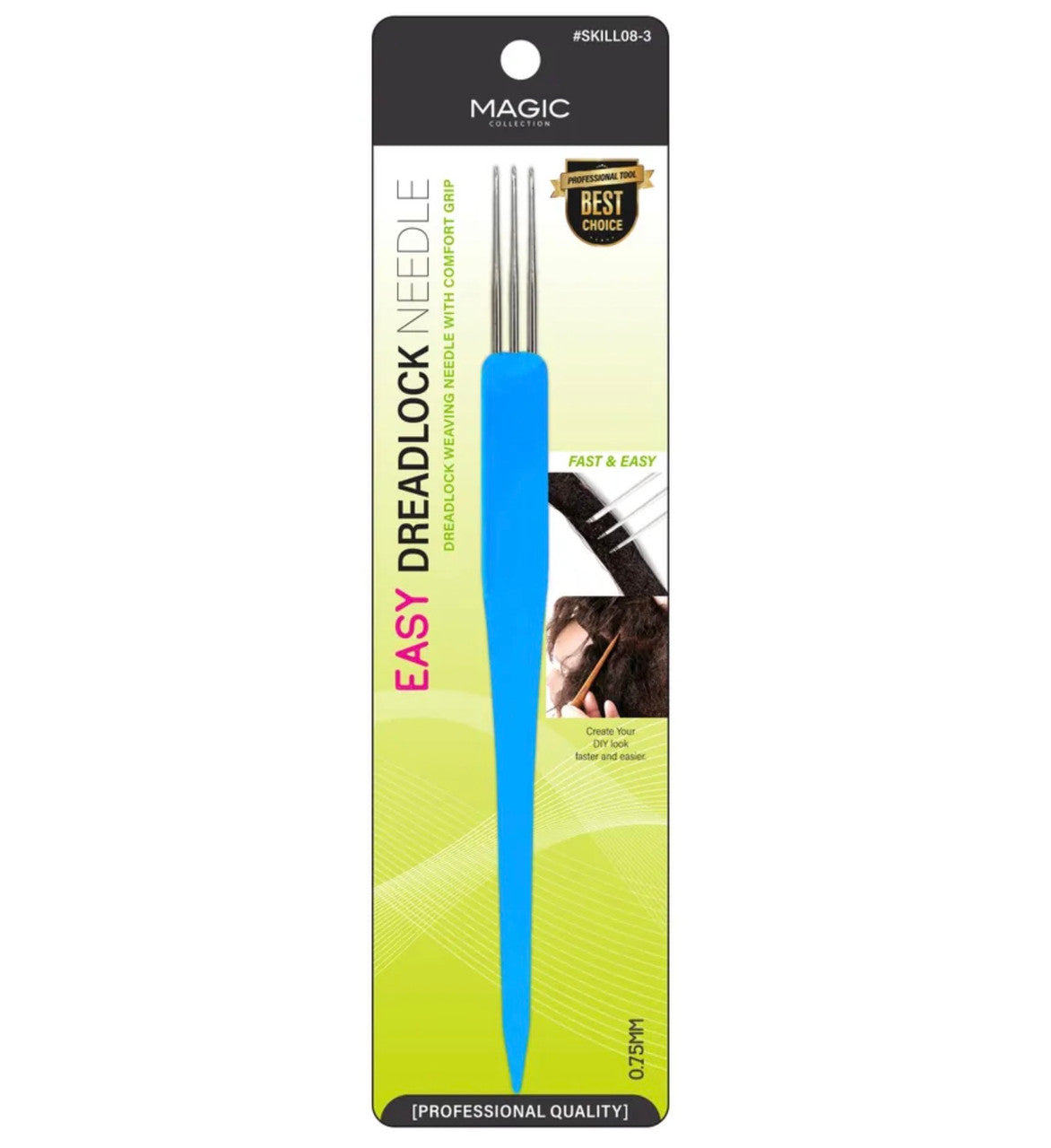 Magic Collection Easy Dreadlock Needle 0.75mm