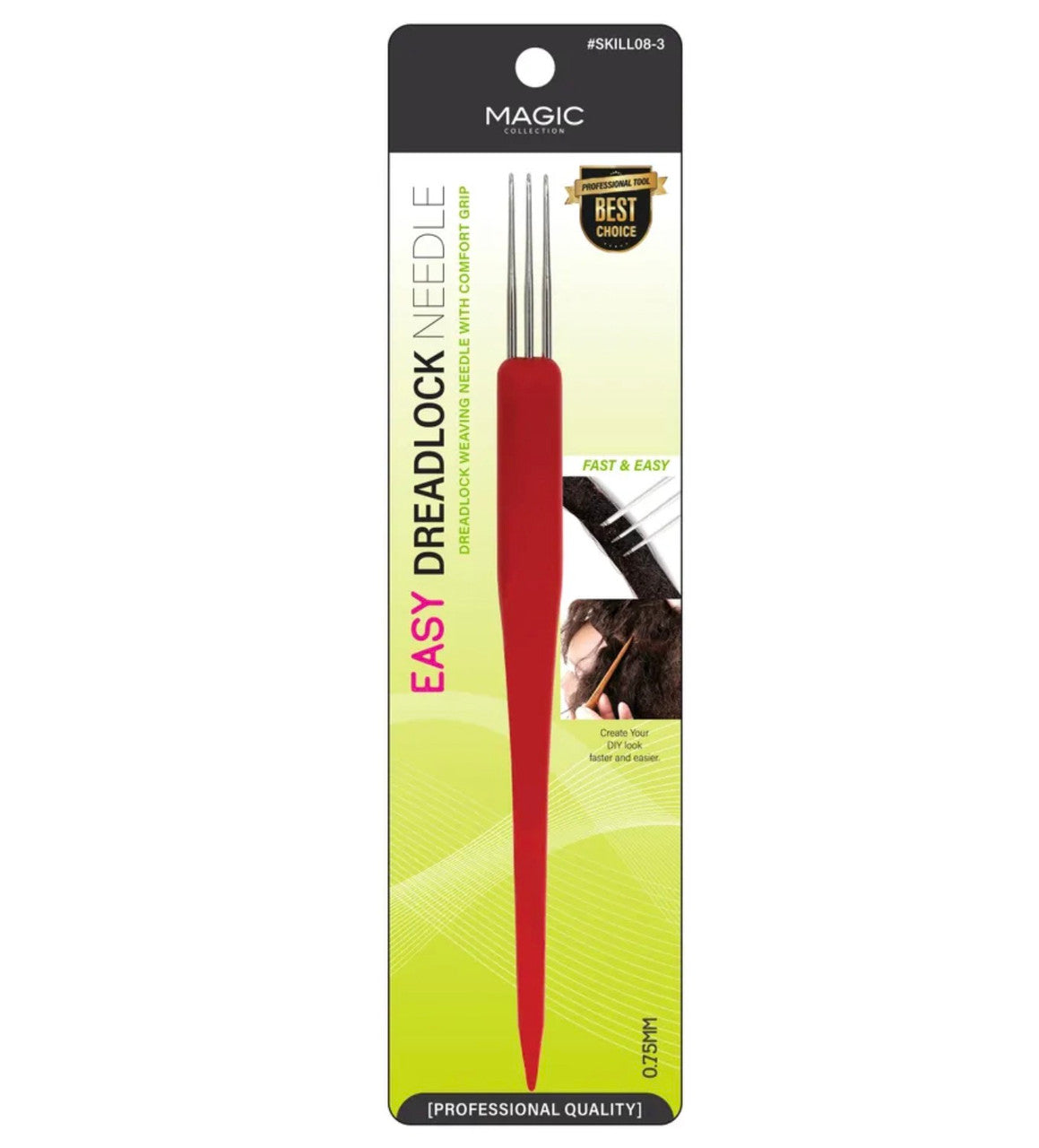 Magic Collection Easy Dreadlock Needle 0.75mm