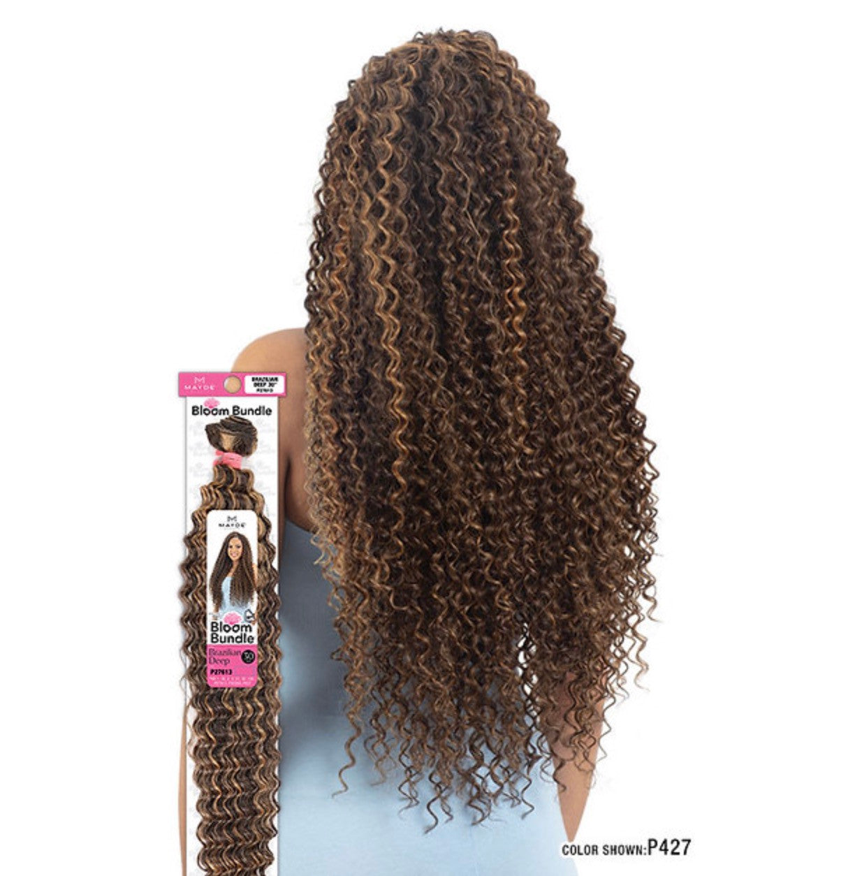 Mayde Beauty Synthetic Bloom Bundle Weave - BRAZILIAN DEEP 30"