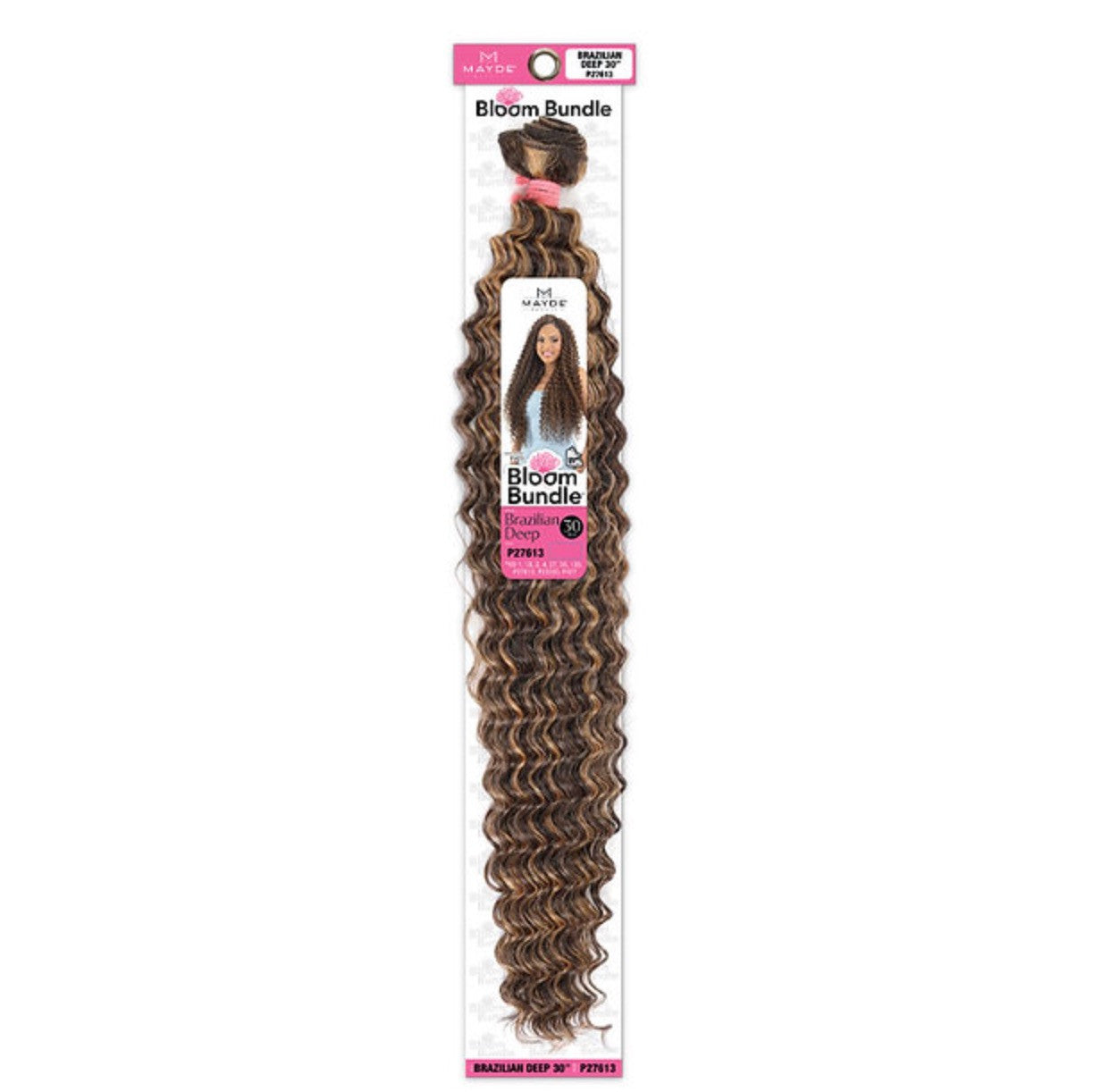 Mayde Beauty Synthetic Bloom Bundle Weave - BRAZILIAN DEEP 30"