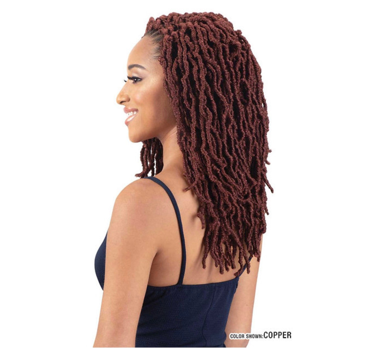 Mayde Beauty Synthetic Crochet Braids - Modern Soft Loc 12"
