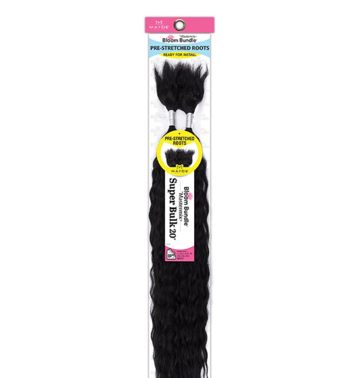 Mayde Beauty Synthetic Bloom Bundle Weave - SUPER BULK 20"