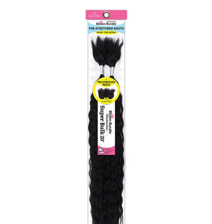 Mayde Beauty Synthetic Bloom Bundle Weave - SUPER BULK 20"