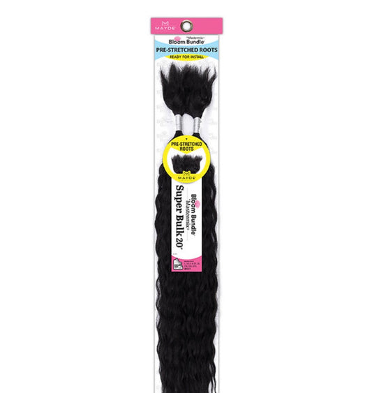 Mayde Beauty Synthetic Bloom Bundle Weave - SUPER BULK 20"