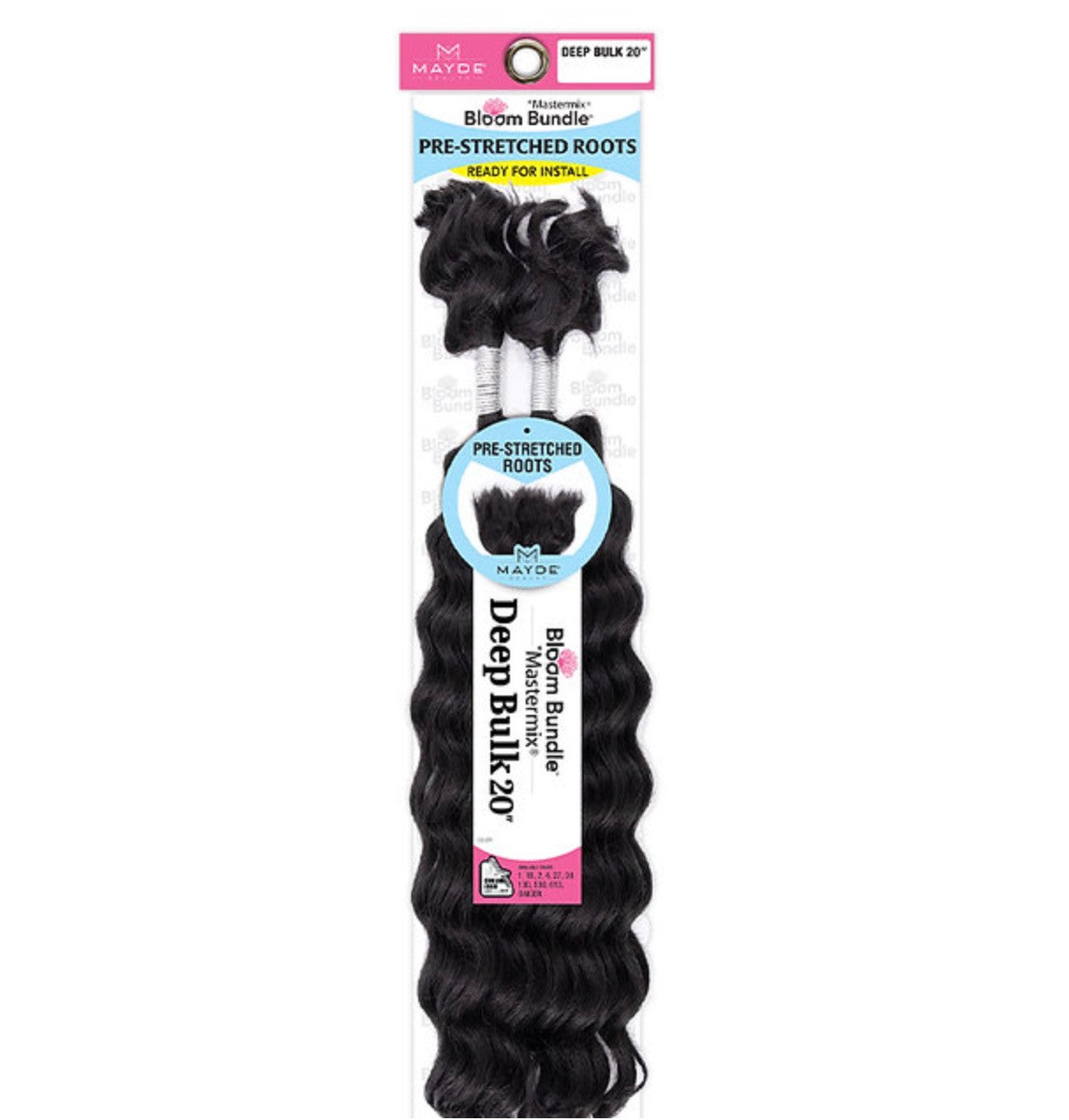 Mayde Beauty Synthetic Bloom Bundle Weave - DEEP BULK 20"