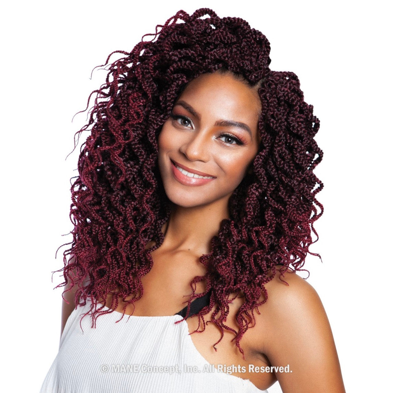 MANE CONCEPT Crochet hair - 2X WANDA BOX BRAID 12"
