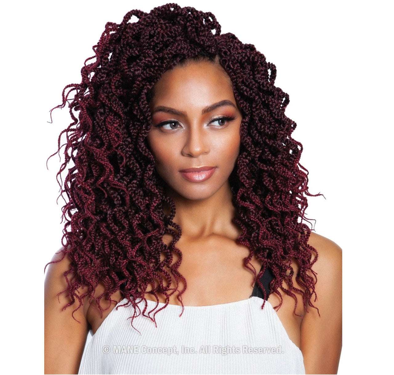 MANE CONCEPT Crochet hair - 2X WANDA BOX BRAID 12"