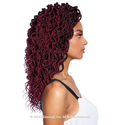 MANE CONCEPT Crochet hair - 2X WANDA BOX BRAID 12"