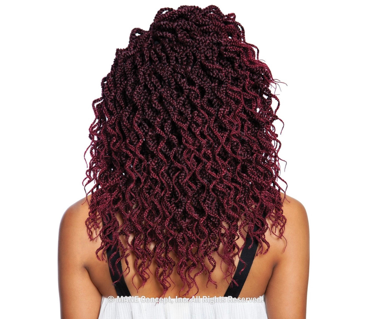 MANE CONCEPT Crochet hair - 2X WANDA BOX BRAID 12"