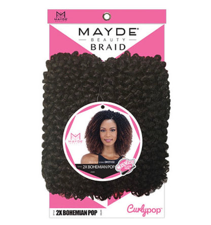 Mayde Beauty Synthetic Crochet Braids - 2X BOHEMIAN POP