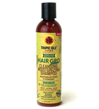 Tropic Isle Living Hair Gro Cleansing Moisturizing Shampoo (8 oz)