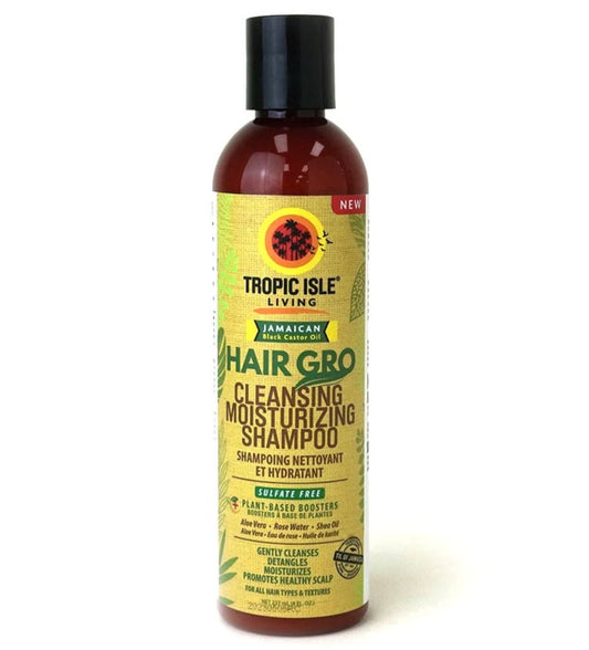 Tropic Isle Living Hair Gro Cleansing Moisturizing Shampoo (8 oz)