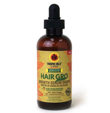 Tropic Isle Living Hair Gro Hair Growth Serum Drops (4 oz)