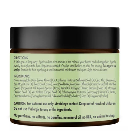 Mielle Rosemary Mint Pomade to Oil Scalp & Hair Quencher (5 oz)