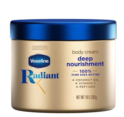 VASELINE Radiant x Deep Nourishment Niacinamide Body Cream (10 oz)
