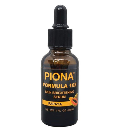 PIONA Formula 102 PAPAYA Skin Brightening Serum (1 oz)