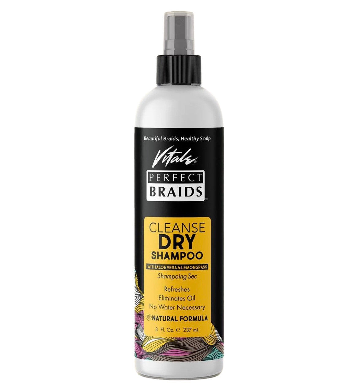 Vitale Perfect Braids Cleanse Dry Shampoo (8oz)