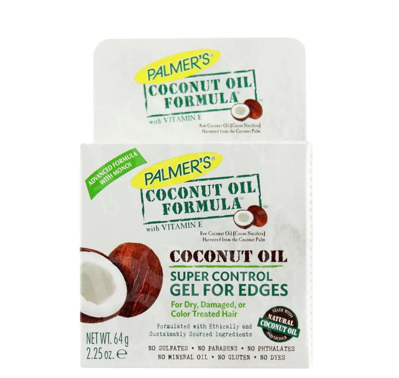 Palmers Coconut Oil Formula Super Control Gel for Edges (2.25 oz)