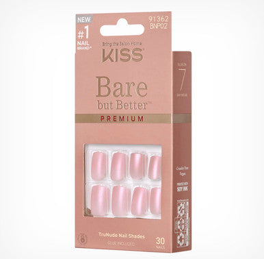 KISS Bare But Better Premium Nails - Spicy