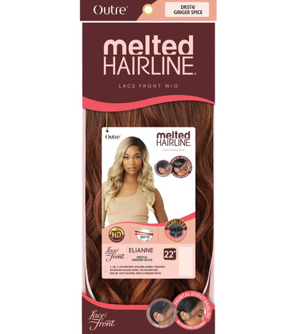 OUTRE Synthetic Melted Hairline HD Lace Front Wig - Elianne