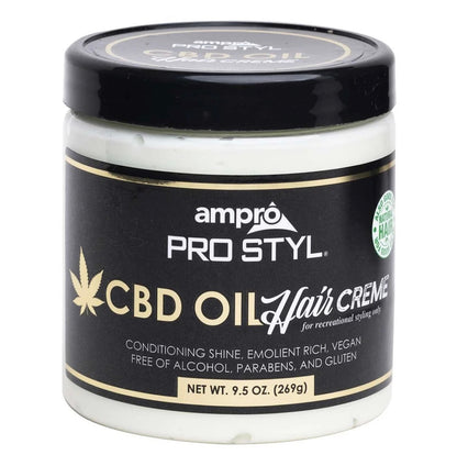 Ampro Pro Styl CBD Oil Hair Creme (9.5 oz)