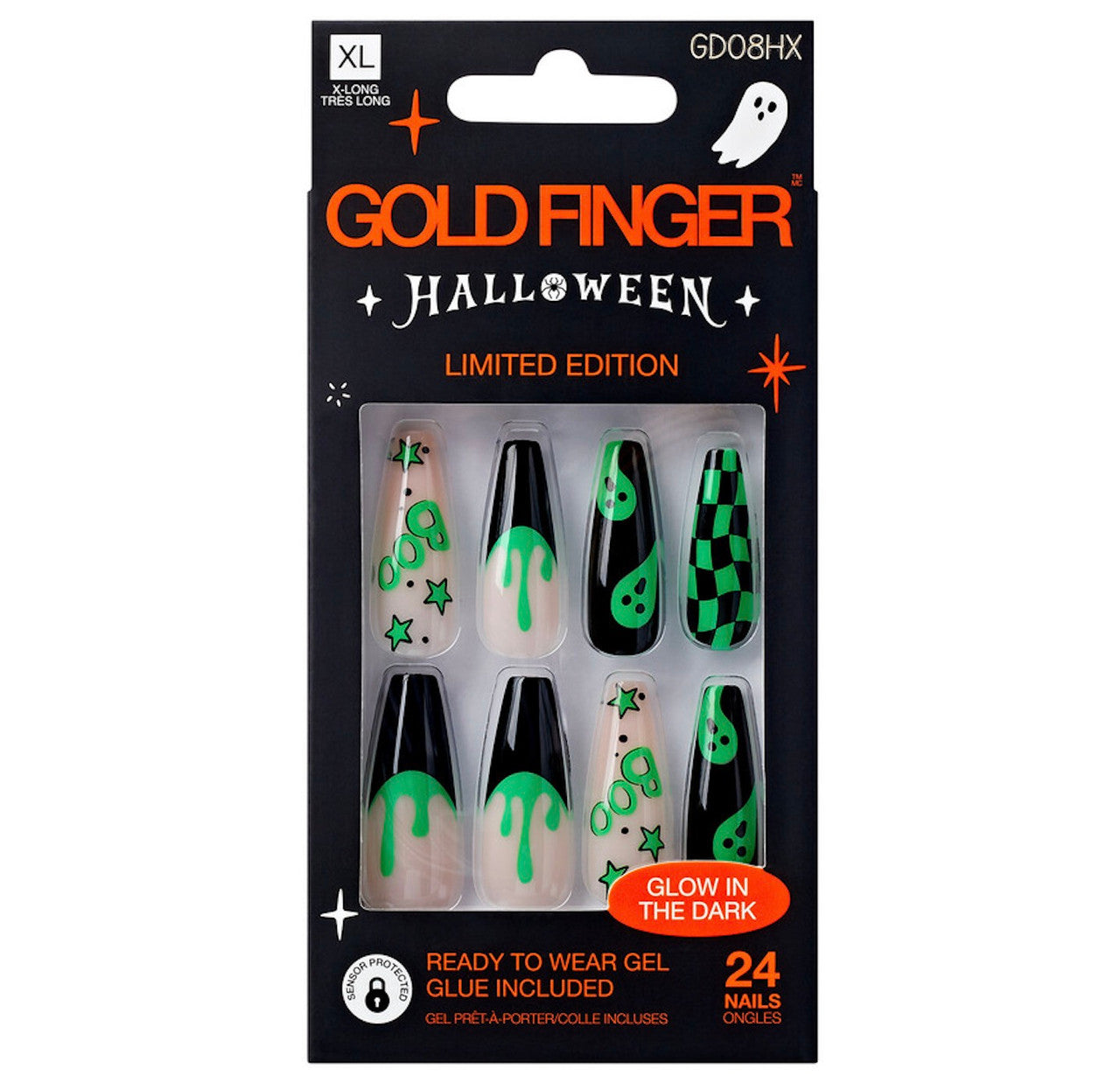 Kiss Gold Finger Holloween Limited Edition - GHOSTED