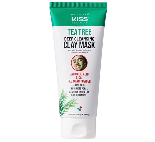 KISS Tea Tree Deep Cleansing Clay Mask (4.23 oz)