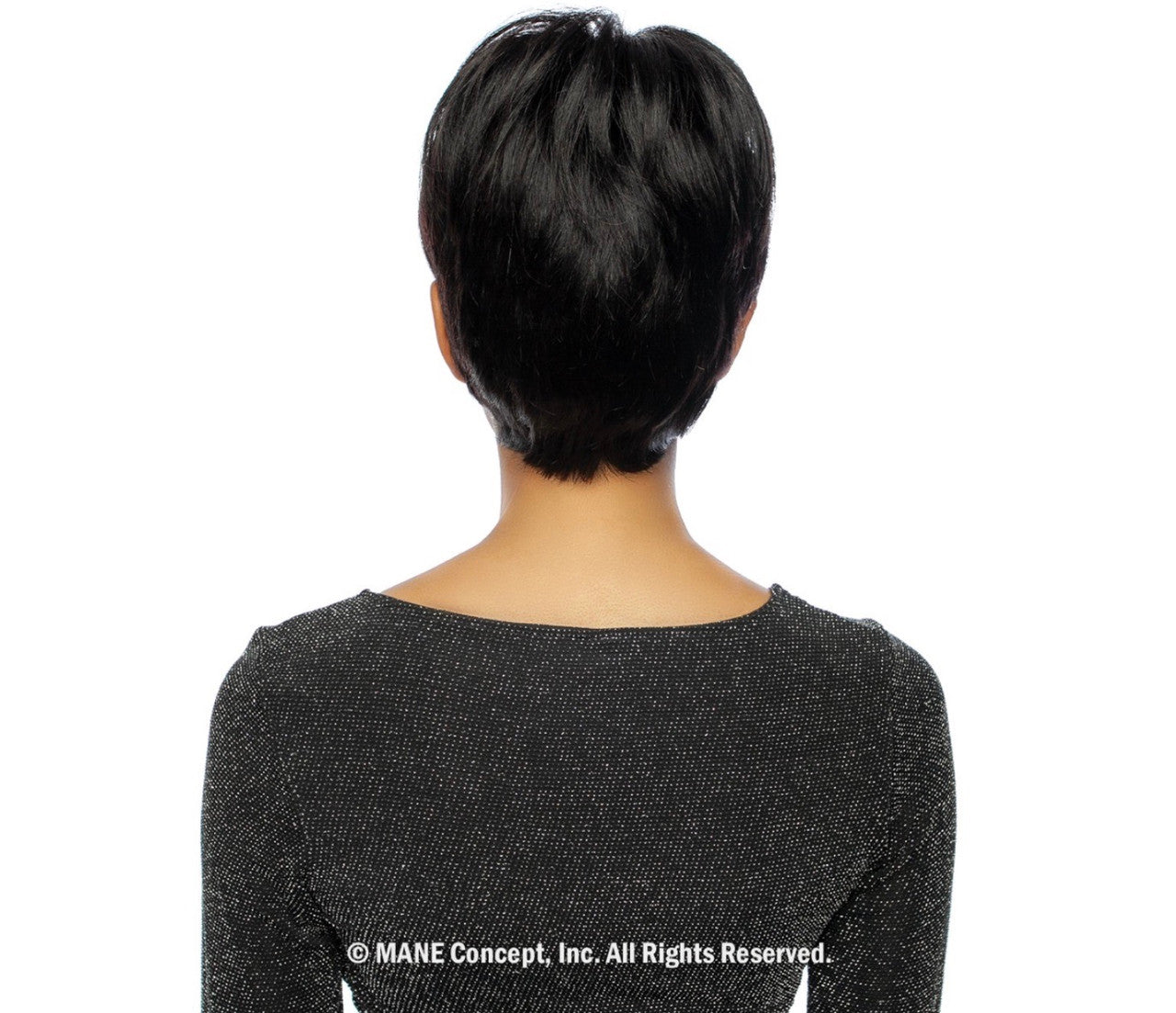 MANE CONCEPT 100% Unprocessed Human Hair Trill Full Wig - TRM115 - 11A PIXIE CLASSIC