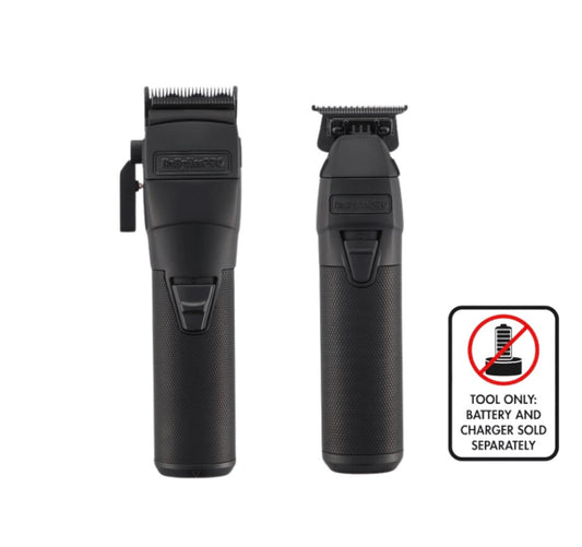 BaBylissPRO FXONE Matte Black Trimmer & Clipper PrePack