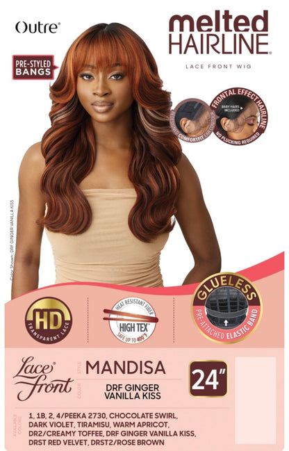 OUTRE Synthetic Melted HairlineHD Lace Front Wig - Mandisa