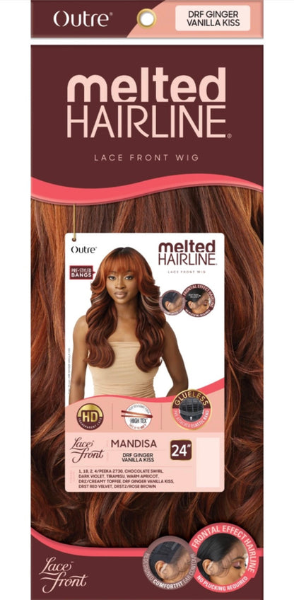 OUTRE Synthetic Melted HairlineHD Lace Front Wig - Mandisa