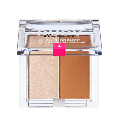 Ruby Kisses Glow & Bronze Highlighter Bronzer Duo