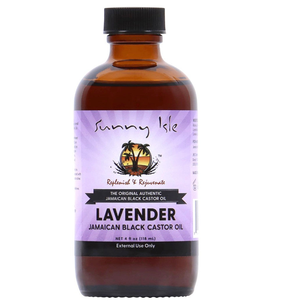 Sunny Isle Jamaican Black Castor Oil - Lavender (4oz)