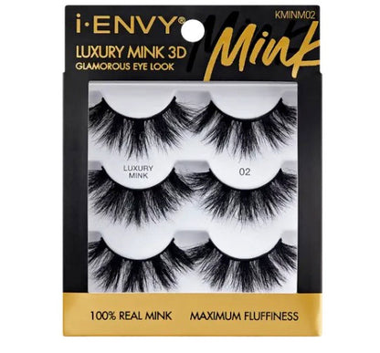 KISS i Envy Luxury Mink Lashes Multi Pack
