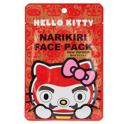 ASUNAROSYA Sanrio Hello Kitty Narikiri Face Mask - Daruma (1 Sheet)