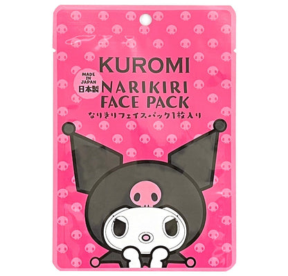 ASUNAROSYA Kuromi Narikiri Face Mask (1 Sheet)