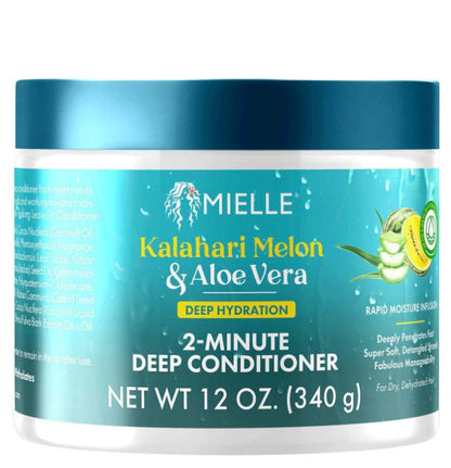 Mielle Kalahari Melon Aloe 2 Minute Deep Condtioner (12oz)