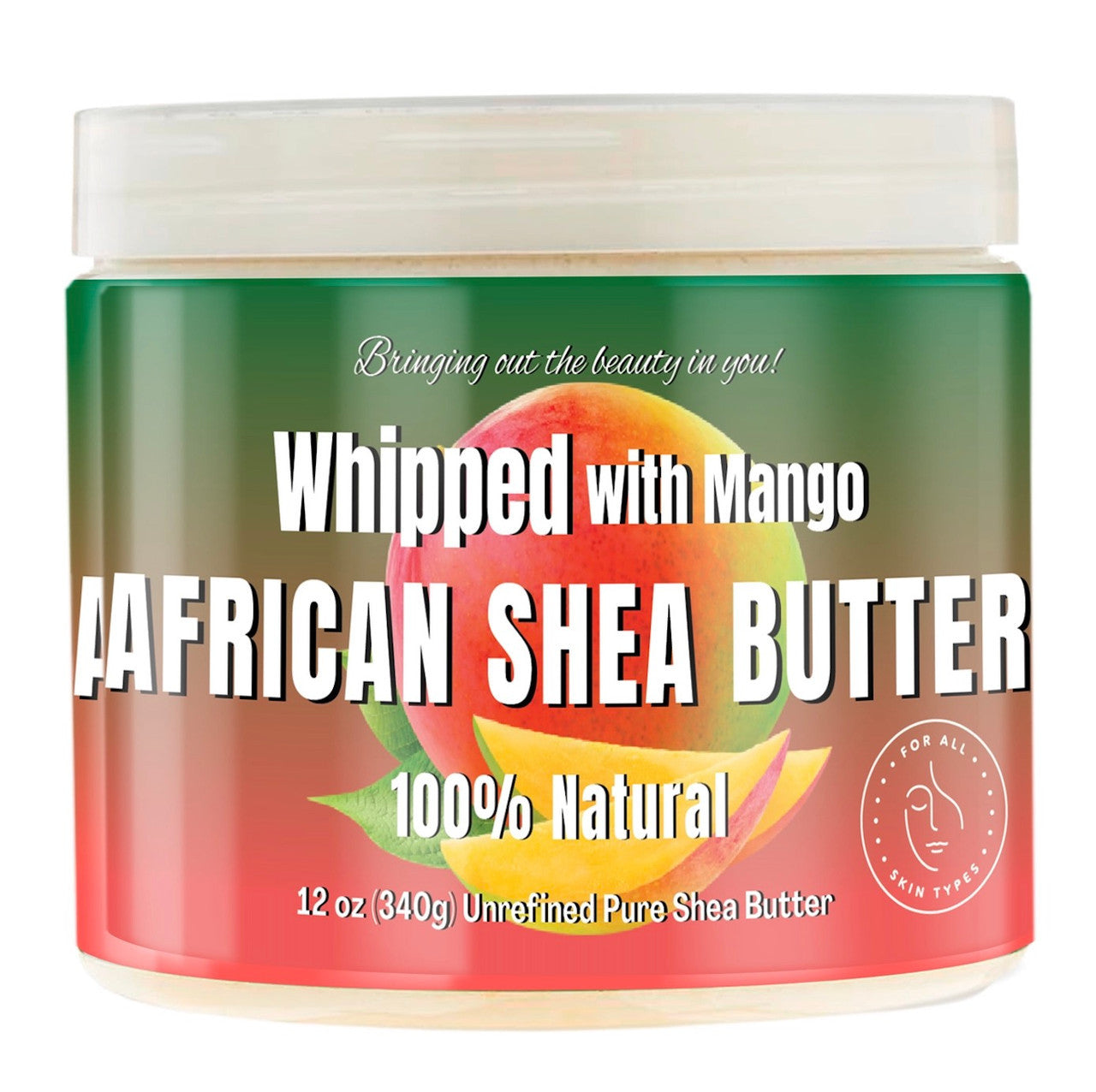 RA Cosmetics 100% Natural Whipped Shea Butter